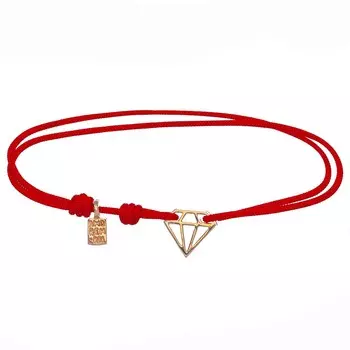 Браслет Кристалл, золото 750