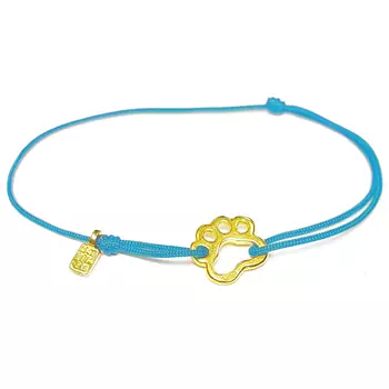 Браслет Лапа друга, золото 750