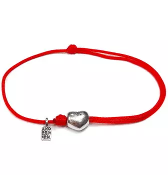 Браслет Моё сердце, серебро 925