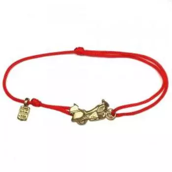 Браслет мотоцикл Honda Goldwing, золото 750