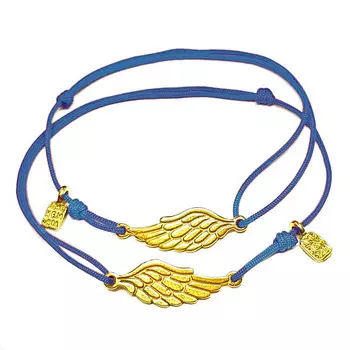 Браслет Парные браслеты Крылья, золото 750