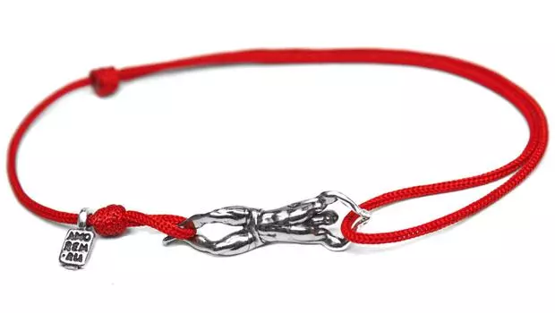 Браслет Пловец, серебро 925