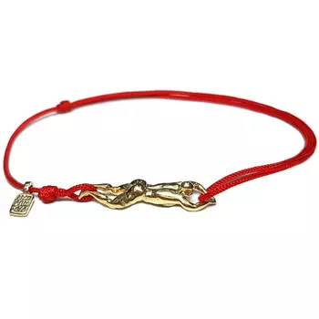 Браслет Пловец, золото 750