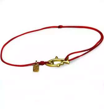 Браслет Рыбка, золото 585