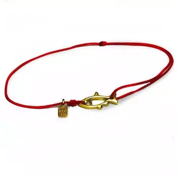 Браслет Рыбка, золото 750