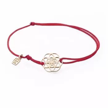 Браслет Семя Жизни, золото 585