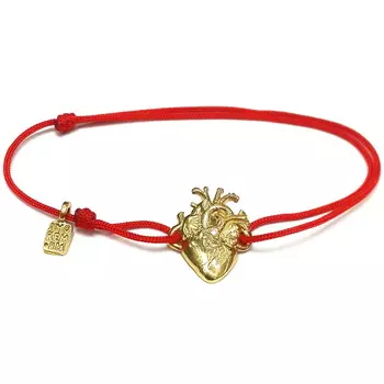 Браслет Сердце, золото 750