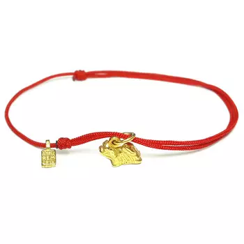 Браслет Терьер, золото 585