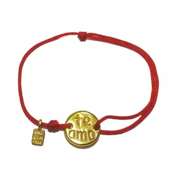 Браслет Я тебя люблю, золото 750