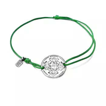 Браслет Янтра Лакшми, серебро 925