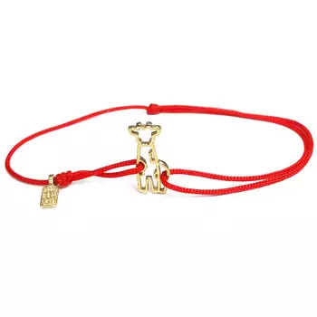 Браслет Жираф, золото 585