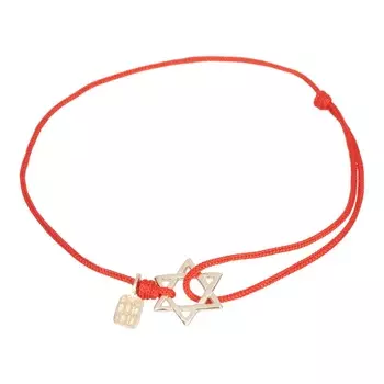 Браслет Звезда Давида, золото 585