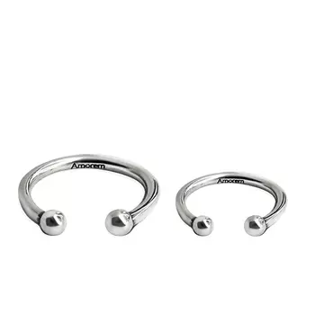 Фаланговые кольца Притяжение, серебро 925