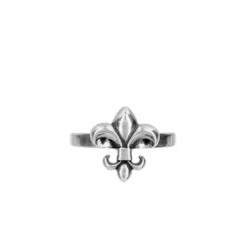 Кольцо Королевская Лилия, серебро 925