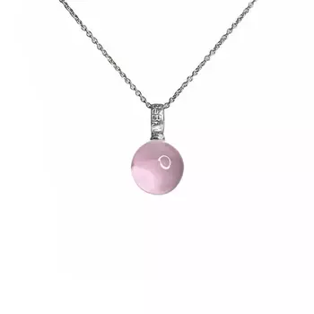 Кулон Клубничный леденец, серебро 925