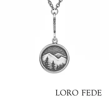 Кулон LORO FEDE Вершины, серебро 925