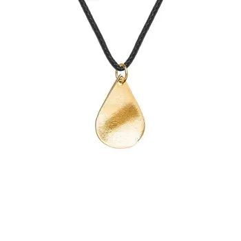 Кулон МЕМО Капля, золото 750