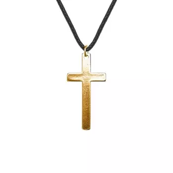 Кулон МЕМО Крест, золото 750