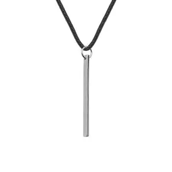 Кулон МЕМО Плоскость, серебро 925