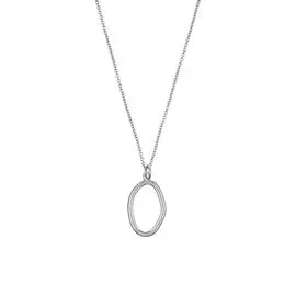 Кулон Овал, серебро 925