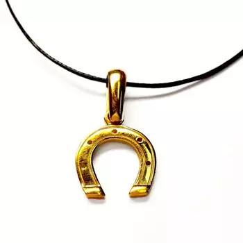 Кулон Подкова, золото 585