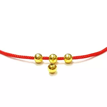 Разделитель Бусина, золото 750