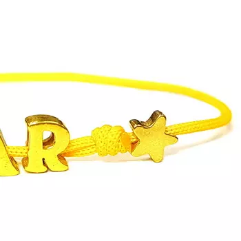 Разделитель Звездочка, золото 585