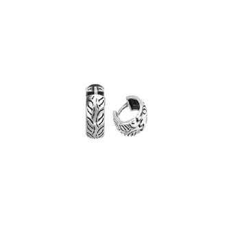 Серьга Мотоспорт, серебро 925