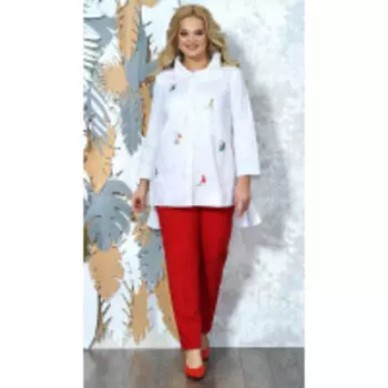 Alani-1371/1 В цвете: Красный, Белый; Размеры: 56,58,60,52,54