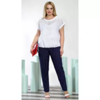 Alani-1417 В цвете: Синий, Белый; Размеры: 56,58,52,54