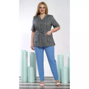 Alani-1418 В цвете: Серый, Голубой; Размеры: 56,50,52,54