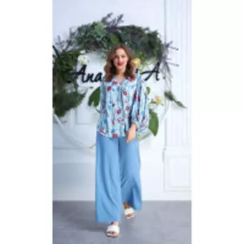 Anastasia-605 В цвете: Голубой; Размеры: 50,52,48