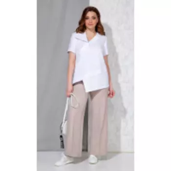 Beautiful&amp;Free-3030 В цвете: Белый, Бежевый; Размеры: 50,46,48,44