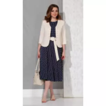 Beautiful&amp;Free-4052 В цвете: Синий, Бежевый; Размеры: 50,52,48,54