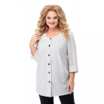 Блузка Anastasia-521 В цвете: Белый; Размеры: 68