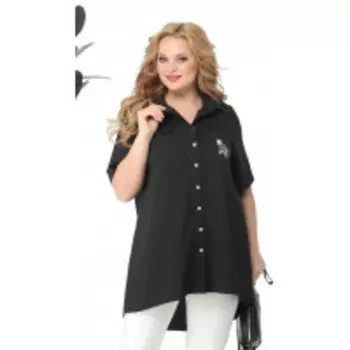 Блузка Anastasia-572 В цвете: Черный; Размеры: 56