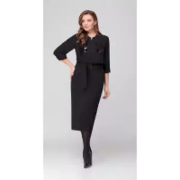 Блузка Anna Majewska-1309 В цвете: Черный; Размеры: 56,52,54