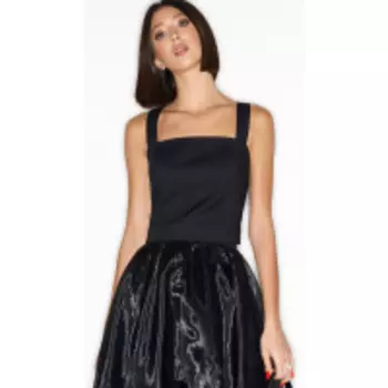 Блузка Beauty-3914 В цвете: Черный; Размеры: 46,42