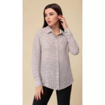 Блузка Дали-2305 В цвете: Серый; Размеры: 46,44