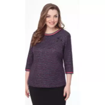 Блузка Дали-2400 В цвете: Фиолетовый; Размеры: 50,52,46,48,54