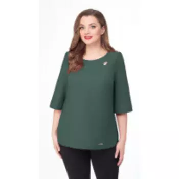 Блузка Дали-3152/1 В цвете: Зеленый; Размеры: 50,52