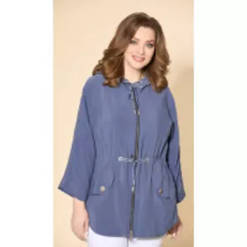 Блузка Дали-3321/1 В цвете: Голубой; Размеры: 56,50,52,48,54