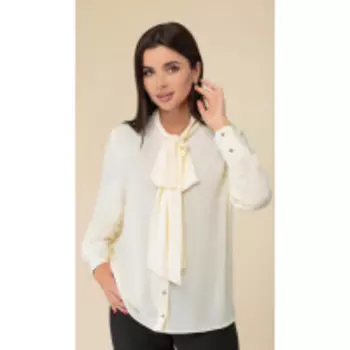 Блузка Дали-3488 В цвете: Белый; Размеры: 50,46,44