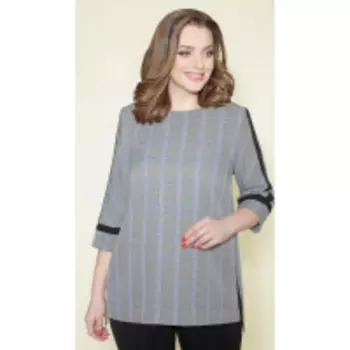 Блузка Дали-4260 В цвете: Серый; Размеры: 56,58,60,52,54