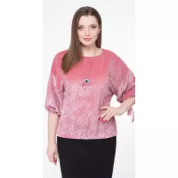 Блузка Дали-5301 В цвете: Розовый; Размеры: 50,52,48,54