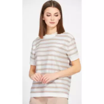 Блузка EOLA-2004 В цвете: Белый; Размеры: 50,52,46,54