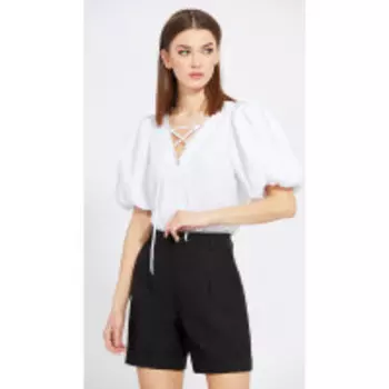 Блузка EOLA-2035/1 В цвете: Белый; Размеры: 50,52,46,48,54,44