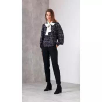 Блузка Favorini-31283 В цвете: Синий; Размеры: 48,42