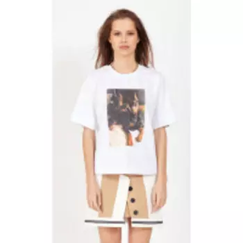 Блузка Favorini-31555 В цвете: Белый; Размеры: 46,48,44