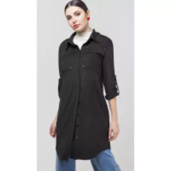 Блузка Foxy Fox-245 В цвете: Черный; Размеры: 50,52,46,48,54,44